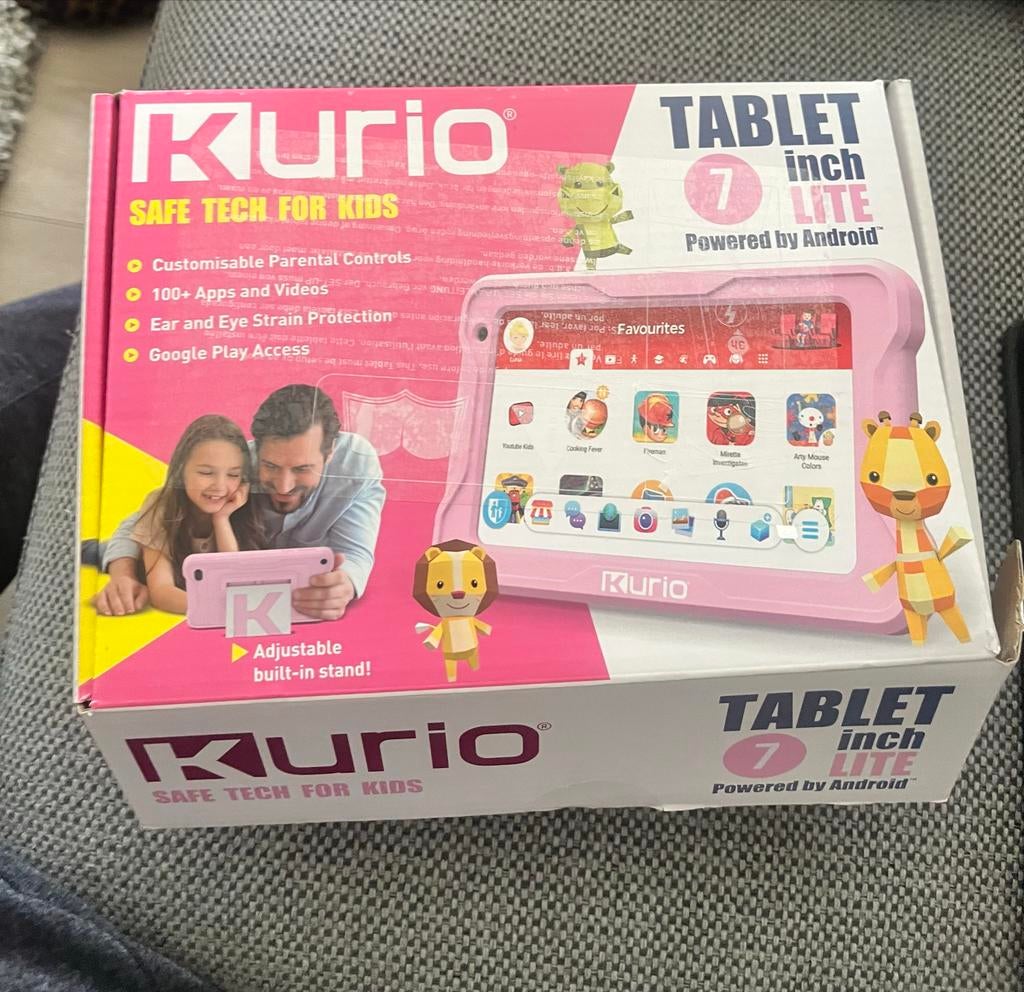 Kurio 7 inch Lite Tablet voor Kinderen - Roze, Computers en Software, Android Tablets, Ophalen, Zo goed als nieuw, Wi-Fi, 7 inch of minder