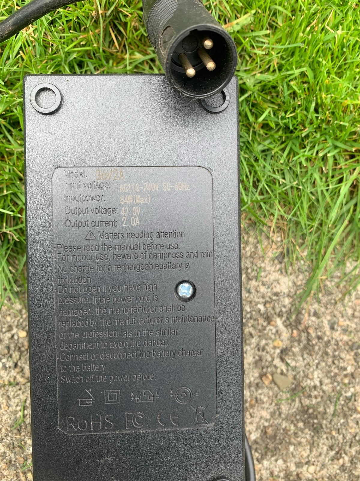 Lader 36V Sparta E-bike (42.0V 2.0A), Gebruikt