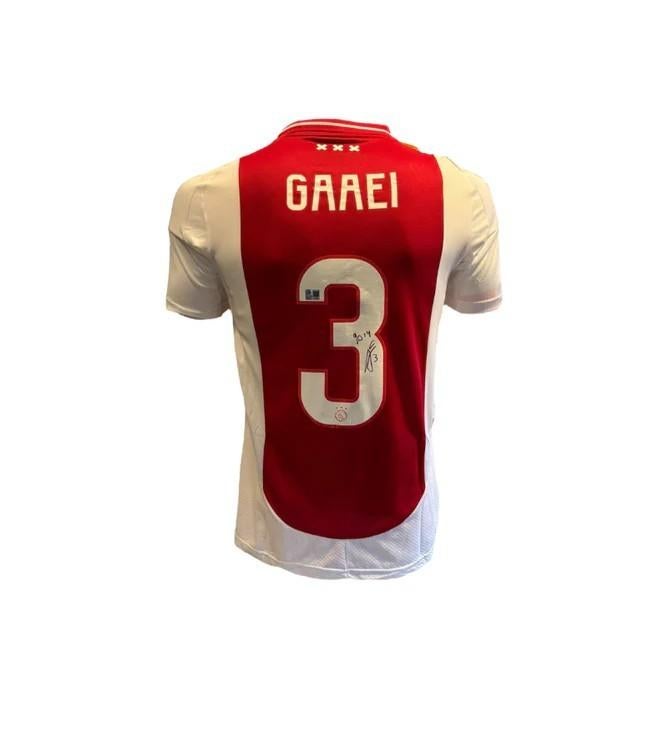 Anton Gaaei AFC Ajax 24/25 gesigneerd Shirt(90+4 inscriptie), Soccersignings.nl, Shirt, Ophalen of Verzenden, Zo goed als nieuw