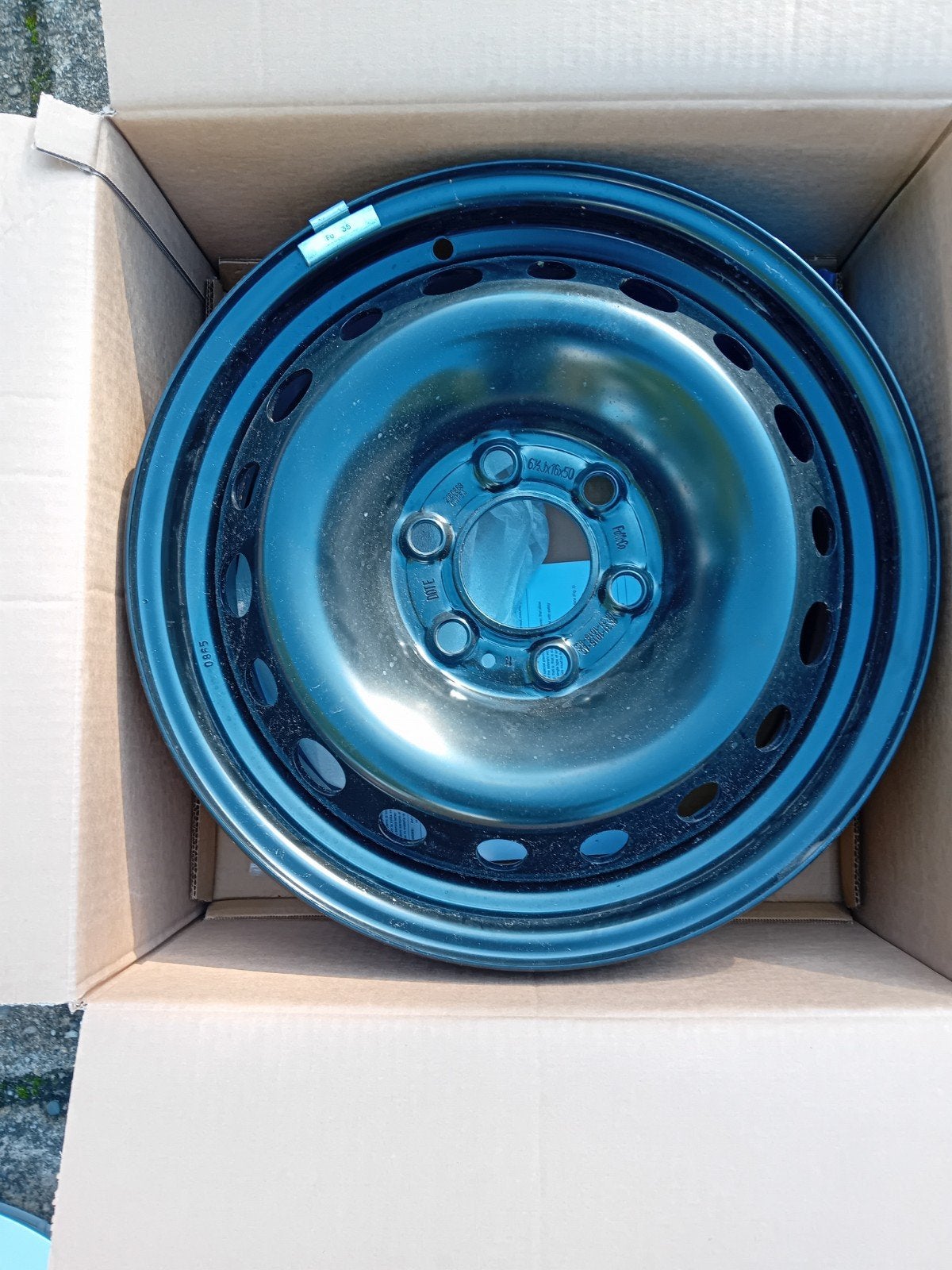 ford transit velgen met wieldoppen nieuw, Ophalen, Nieuw