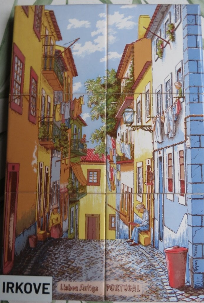 KLEURIG TEGEL TABLEAU * Portugal *, Antiek en Kunst, Ophalen of Verzenden