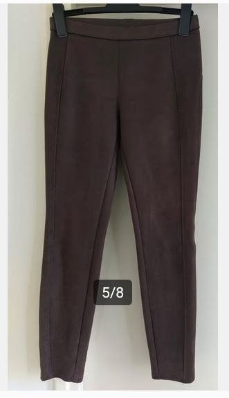 NIEUW!! ROSNER prachtige suedine broek VAN 150 VOOR 30 EURO!, Bruin, Verzenden, Nieuw, Maat 36 (S)