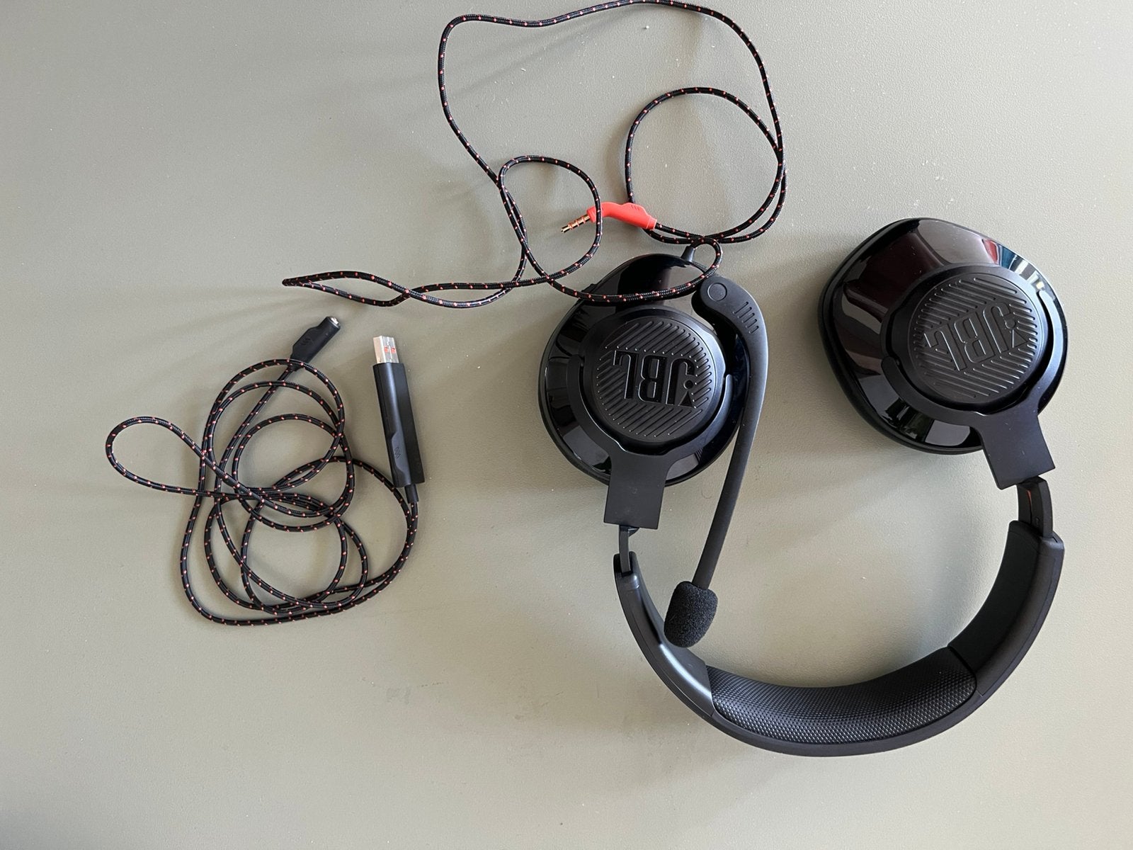 JBL Quantum 300 Gaming Headset | PS5, Xbox, PC, Switch, Computers en Software, Headsets, Ophalen of Verzenden, Zo goed als nieuw
