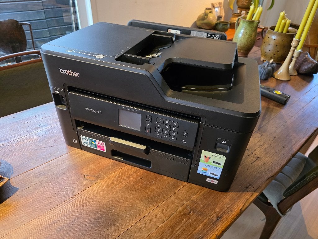 brother mfc-j5330DW met veel inkt, Computers en Software, Ophalen, Gebruikt, Brother all in one printer, Inkjetprinter