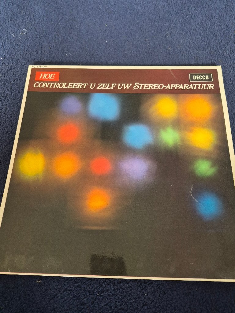 Hoe Controleert U Zelf Uw Stereo-Apparatuur(1967)DeccaTestLP, Ophalen, LP