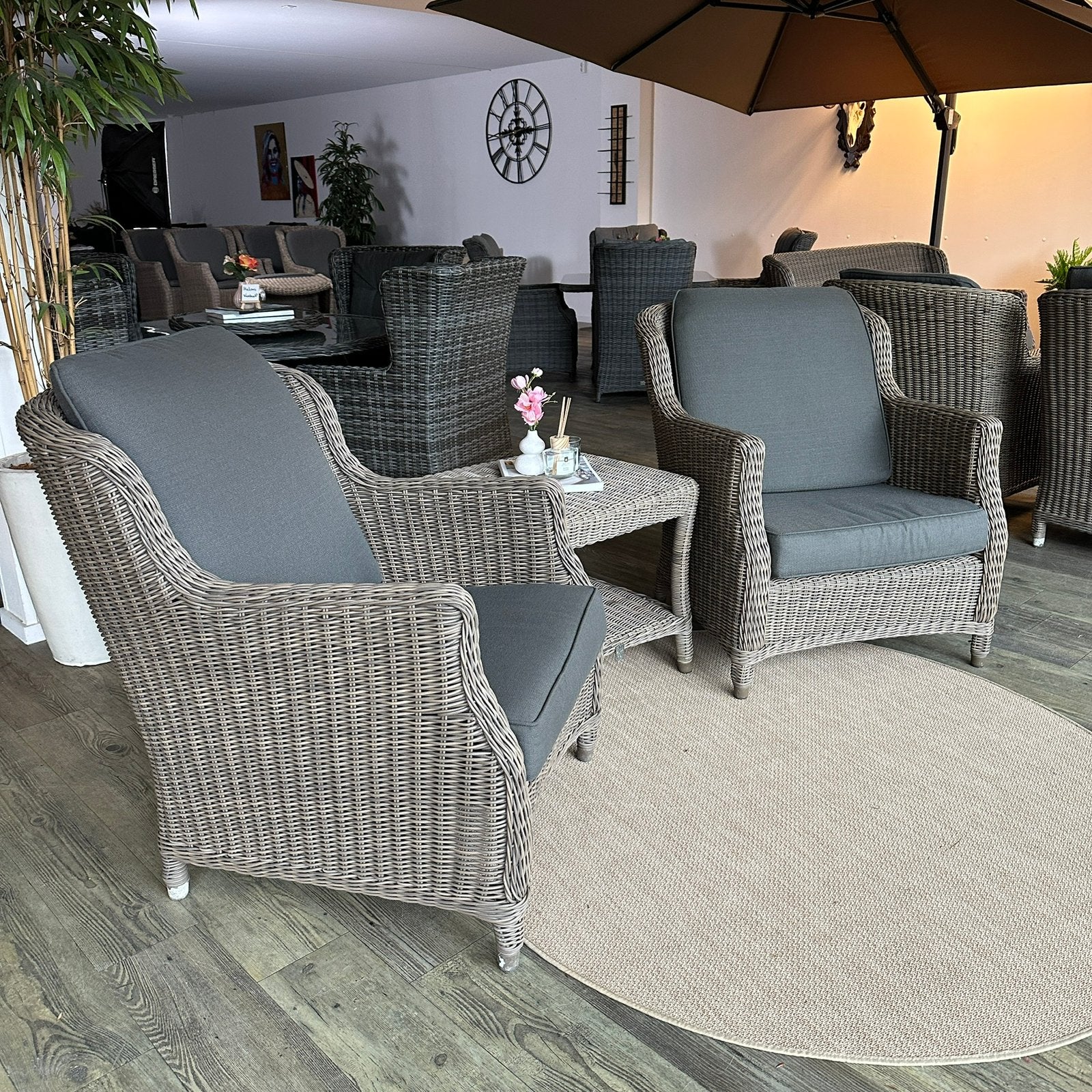 4 Seasons Outdoor Brighton Pure Fauteuils ( 2 of 4 )  – ZGAN, Zenq, Verzenden, ., Zo goed als nieuw