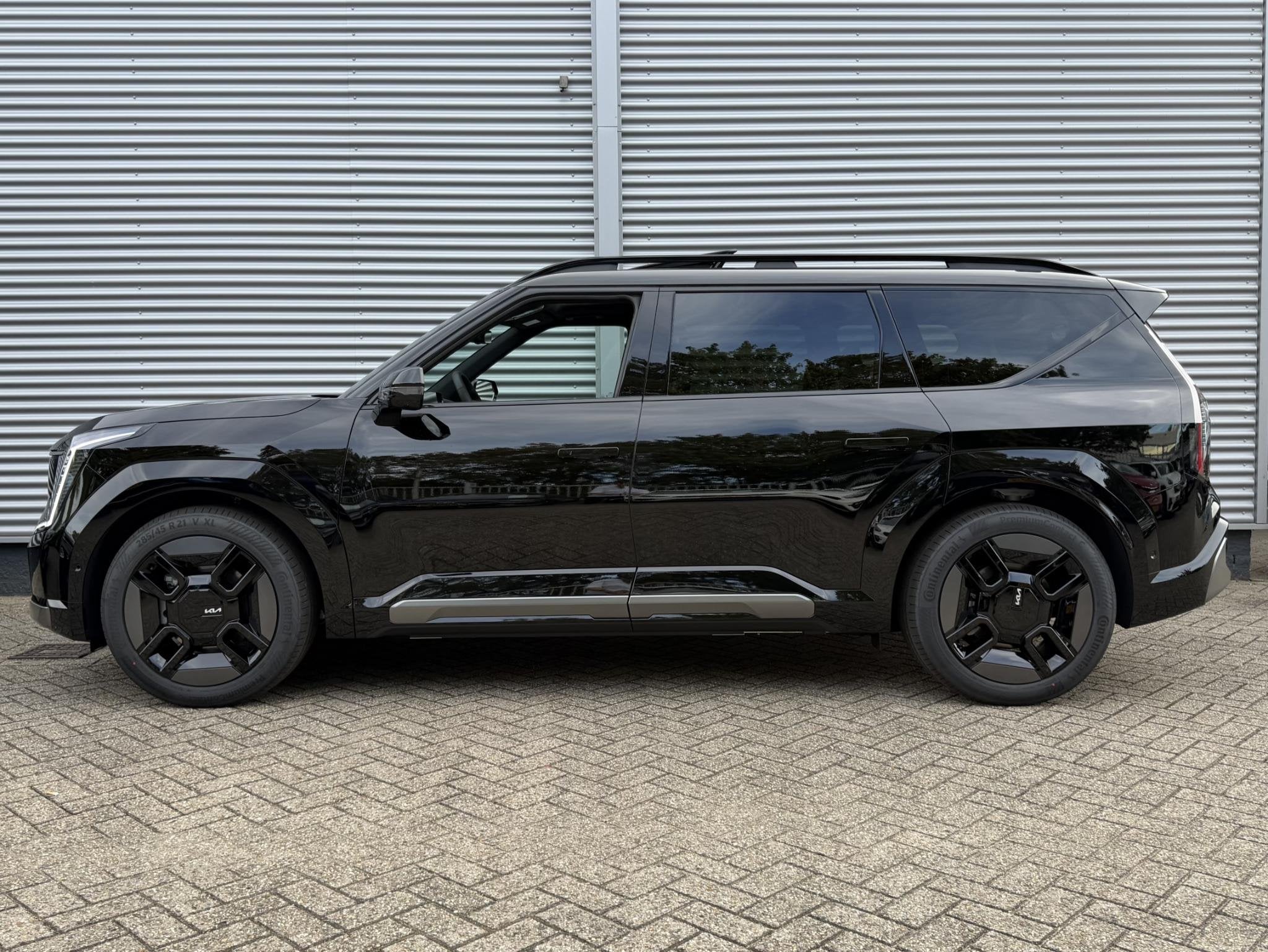 Kia EV9 GT-Line AWD 6p. 99.8 kWh | Stoelventilatie | Stoel/S, Auto's, Kia, Automaat, 2548 kg, EV9, Zwart