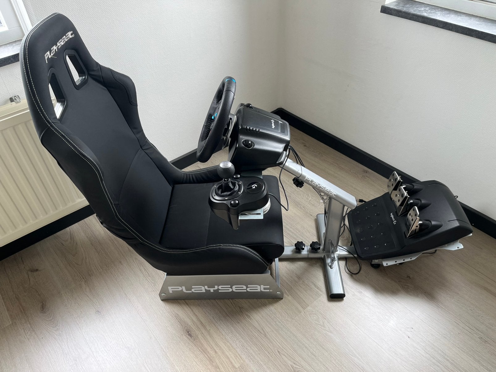 Playseat + Logitech G29 + Shifter Playstation 5, Ophalen, Racestuur, PlayStation, Zo goed als nieuw
