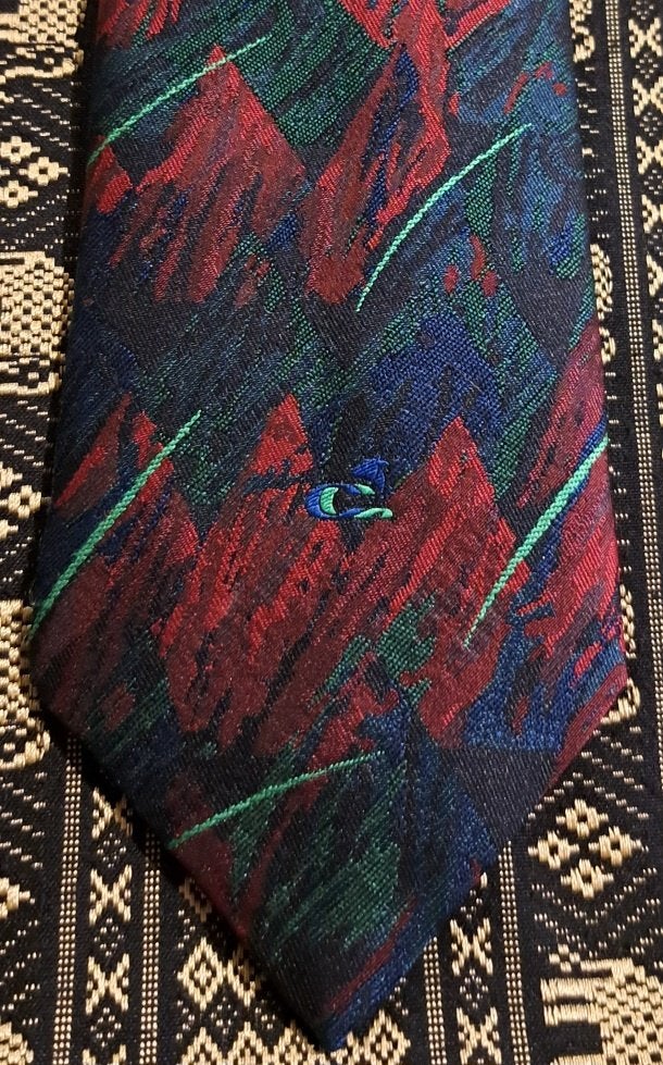 Coberco zuivel stropdas blauw-rood-groen, Verzamelen, Merken en Reclamevoorwerpen, Ophalen of Verzenden, Nieuw, Gebruiksvoorwerp
