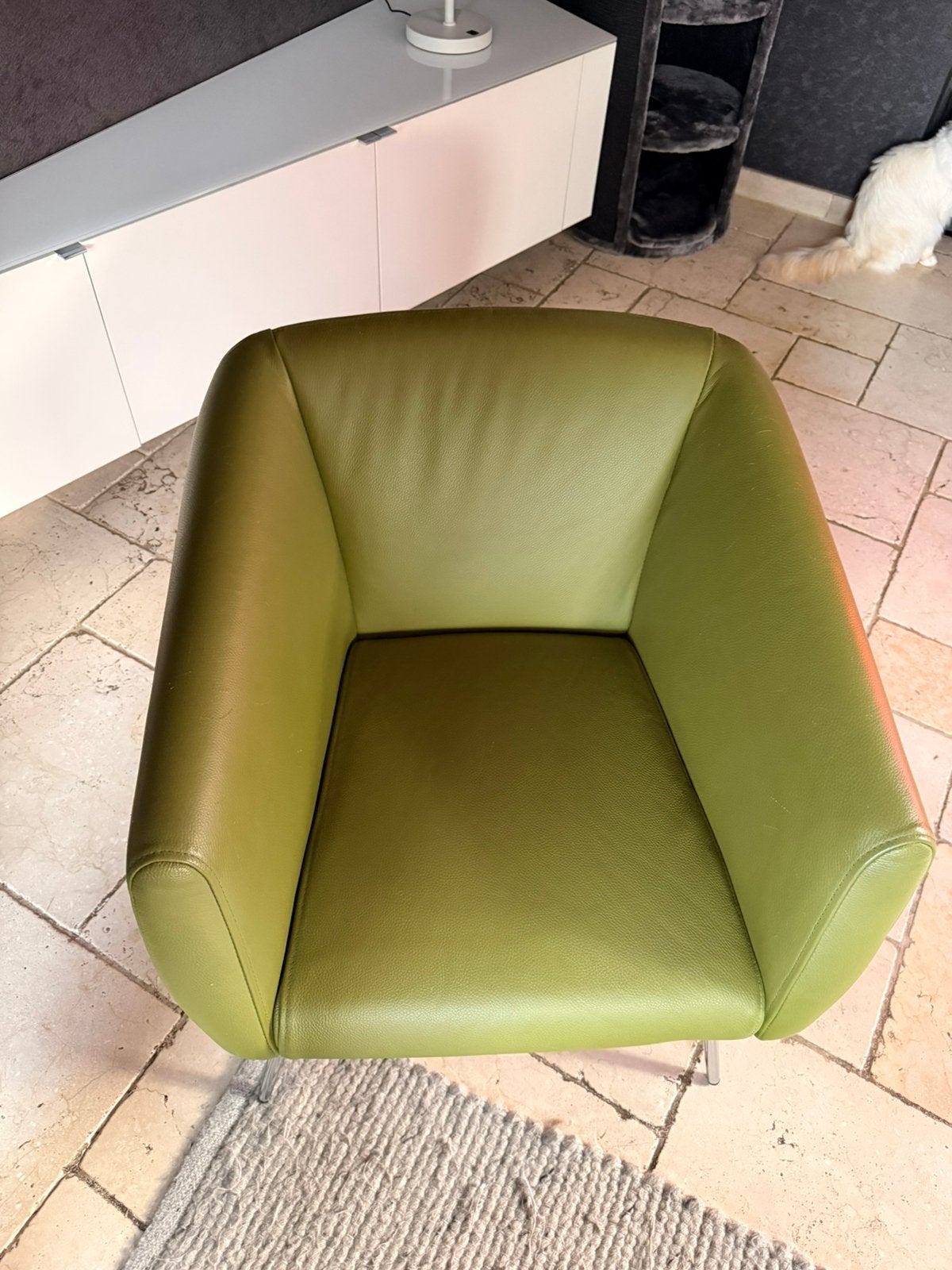 Leolux fauteuil te koop, Ophalen, Gebruikt, Overige kleuren, Design