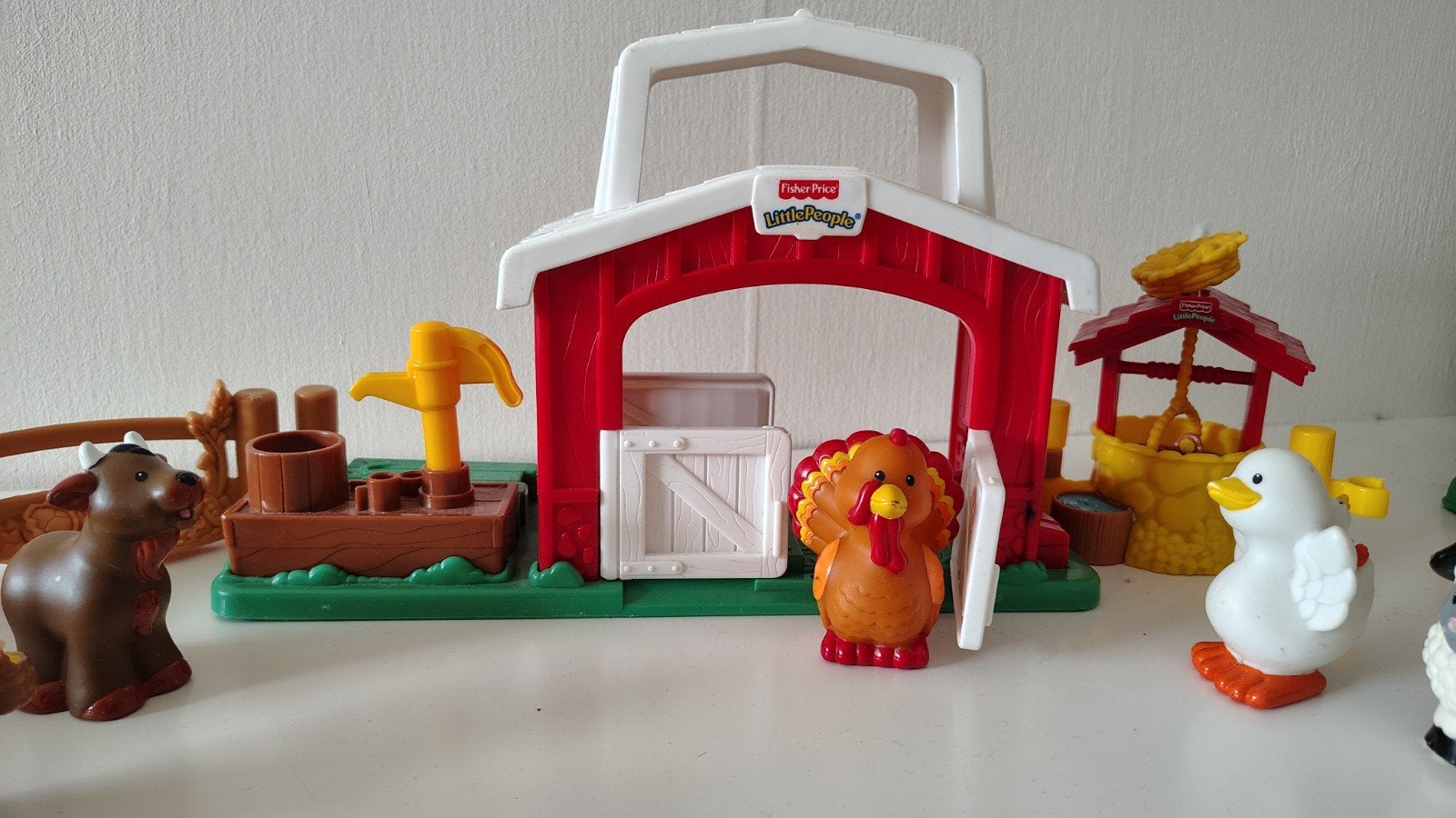 Fisher-Price Little People Boerderij Speelset, Ophalen of Verzenden, Gebruikt, Speelset, Met geluid