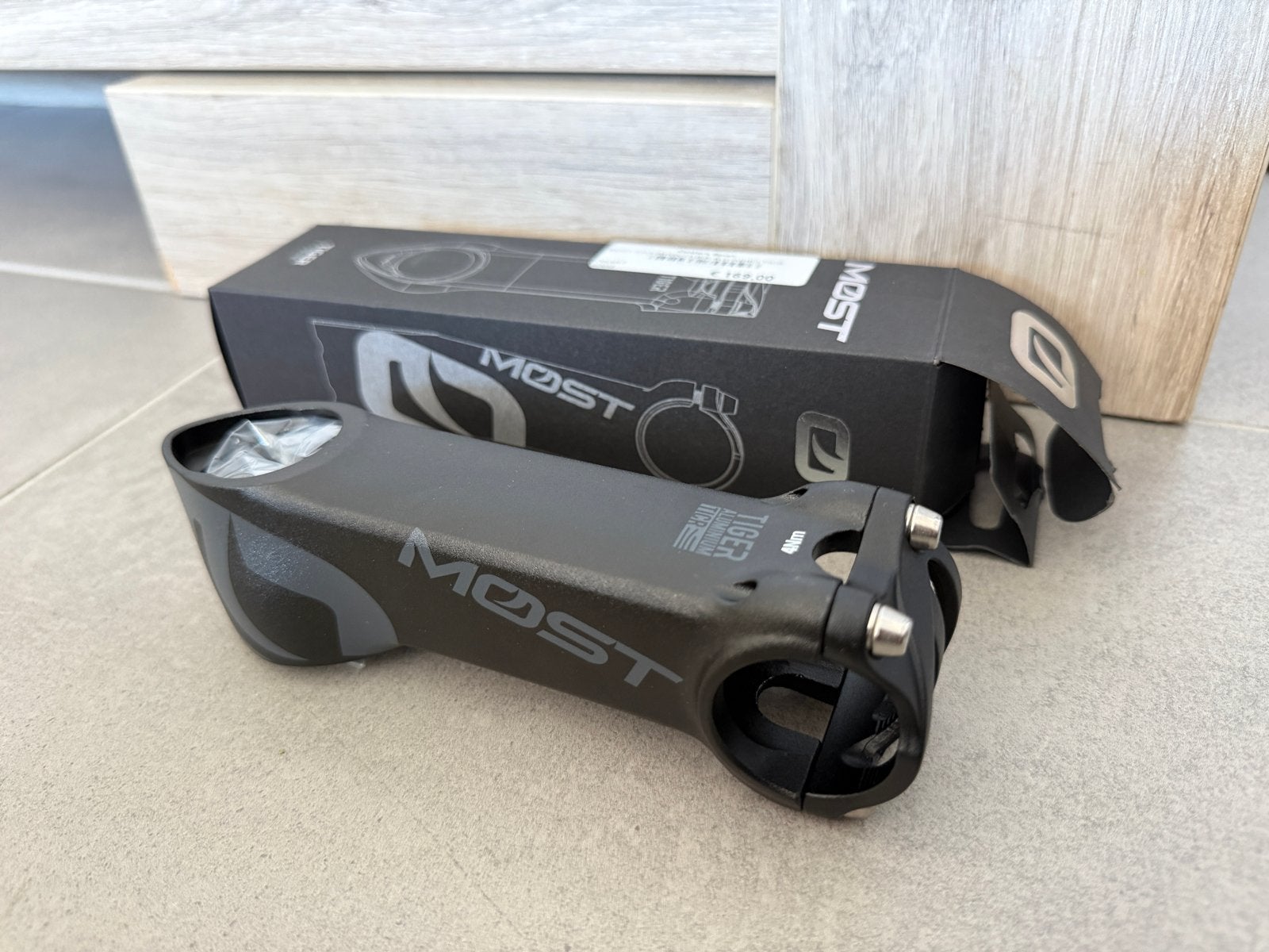 Most Tiger Aluminium TiCR Stuurpen 120mm -8 NIEUW, Fietsen en Brommers, Stuur, Nieuw, Ophalen of Verzenden, Aluminium