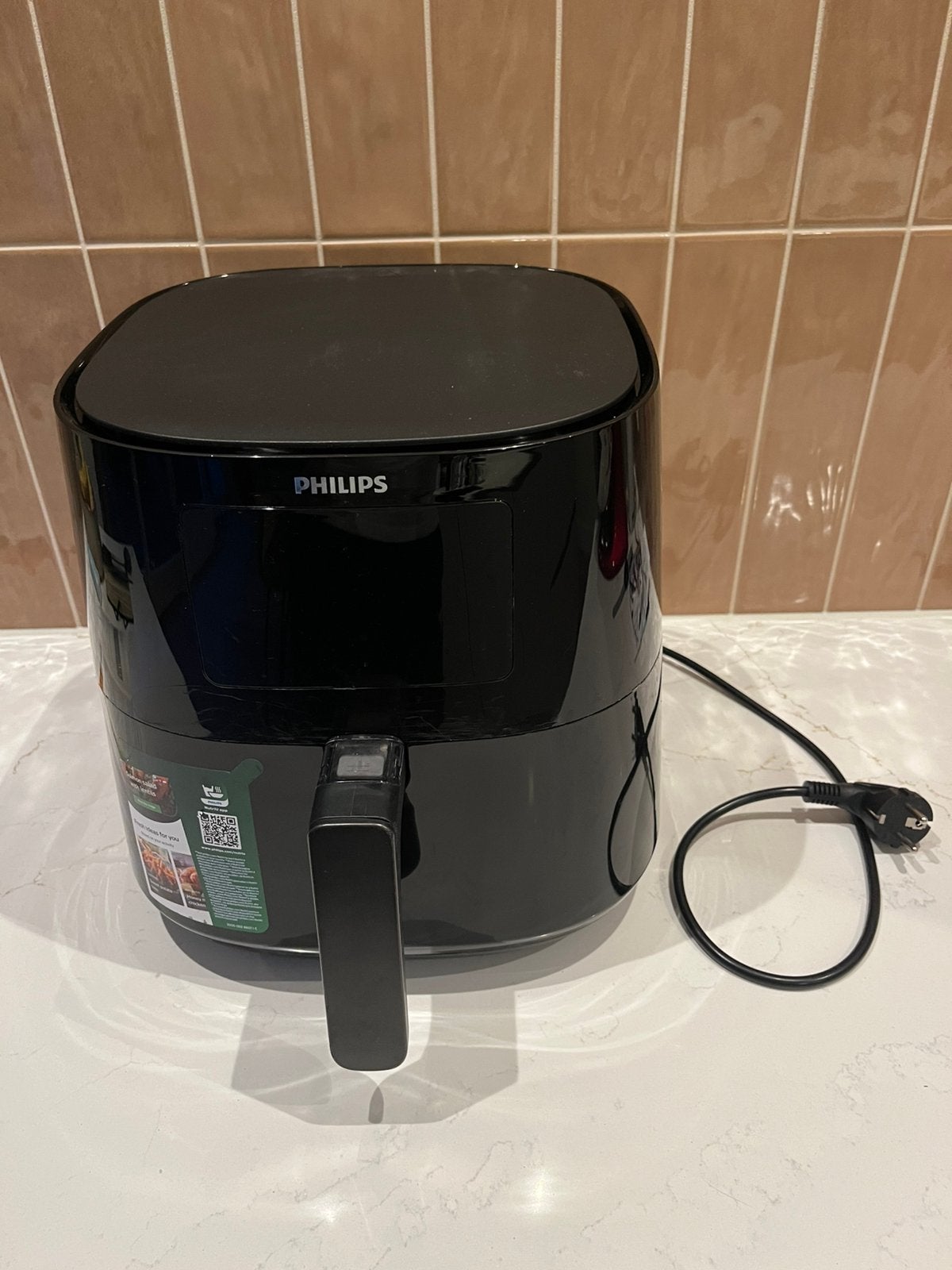 PHILIPS HD9280/90 XL - Heteluchtfriteuse - 1,2 kg - 2000W, Ophalen, Zo goed als nieuw, Airfryer XL