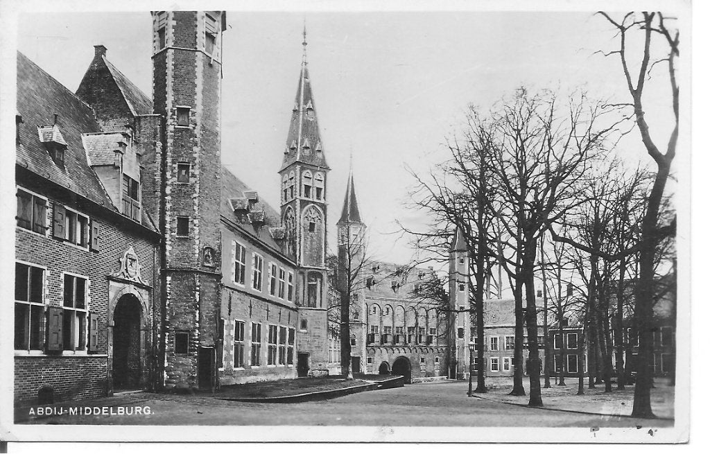 Ansichtkaart Abdij Middelburg - Onbeschreven, Ophalen of Verzenden, Voor 1920, Ongelopen, Zeeland