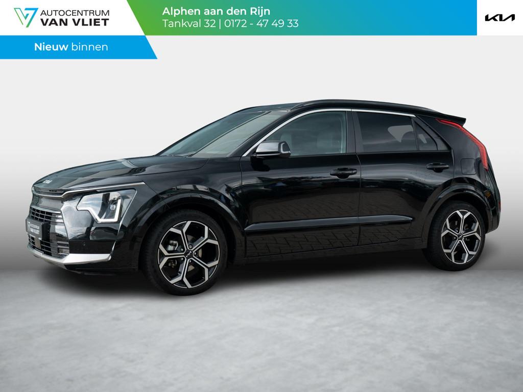 Kia Niro 1.6 GDi Hybrid ExecutiveLine | HUD | Harmen en kard, Auto's, Kia, Gebruikt, Euro 6, Zwart, Origineel Nederlands
