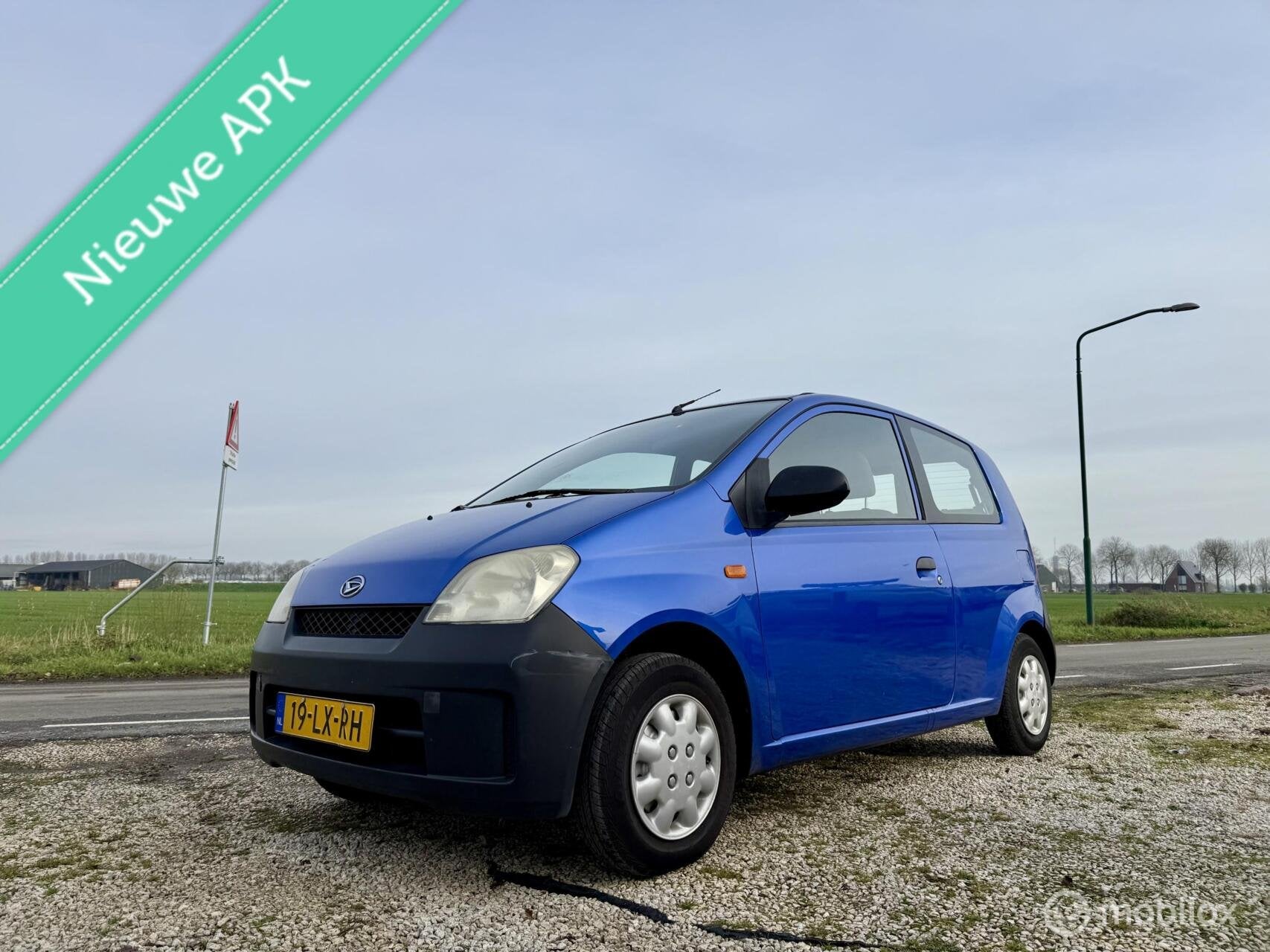 Daihatsu Cuore 1.0-12V Kyoto, BJ 2003, NAP, APK Sept 2027, Auto's, Voorwielaandrijving, 18 €/maand, Cuore, Origineel Nederlands