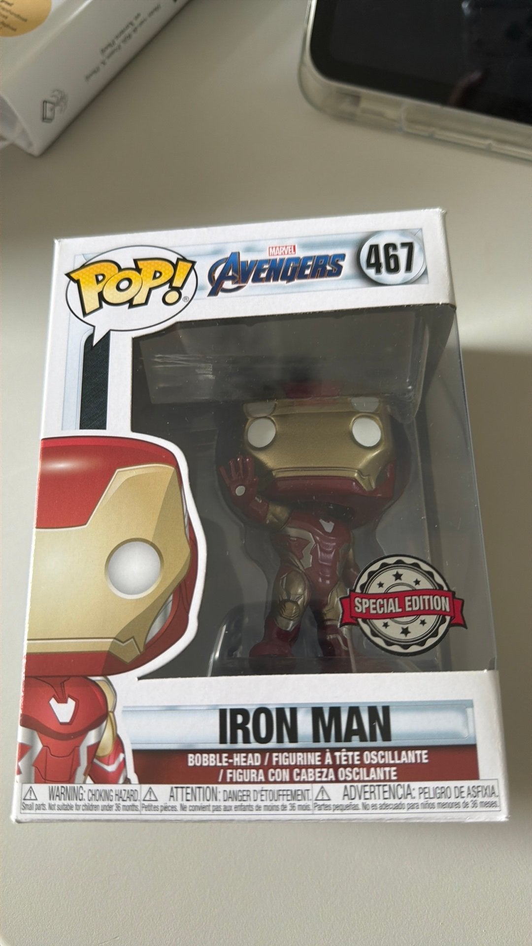 Iron man funko pop, Ophalen of Verzenden, Gebruikt