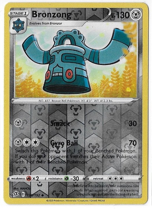 Rebel Clash,  Bronzong [reverse] 130/192, Verzenden, Nieuw, Losse kaart