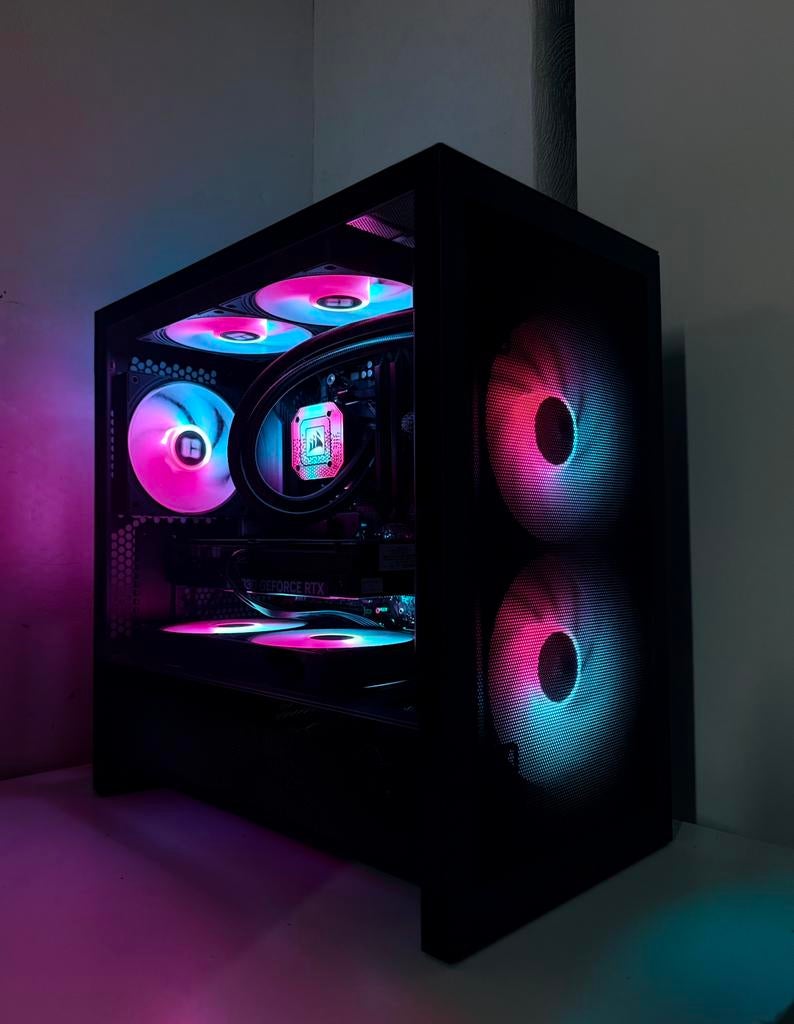 Game Pc | Ryzen 5 9600x | RTX 5060 ti 16gb | 32GB DDR5 | 1TB, Met monitor, 32 GB, Virtual Reality, Nieuw