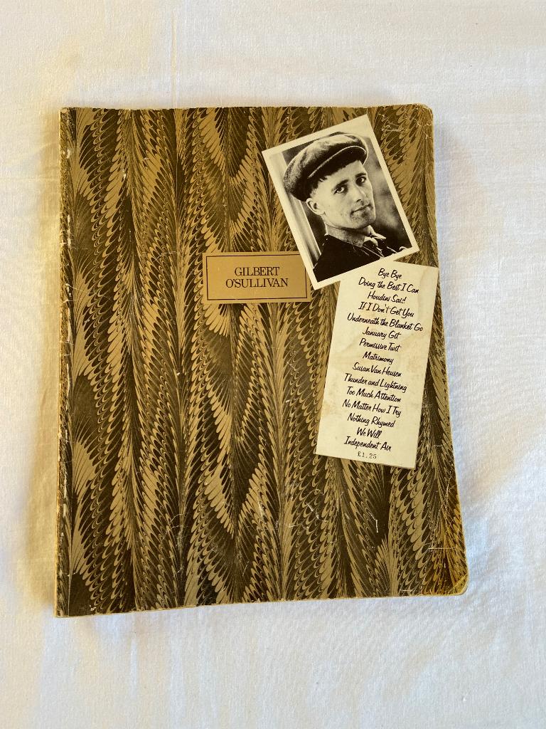 boek - Gilbert o'sullivan, Verzenden, Gelezen