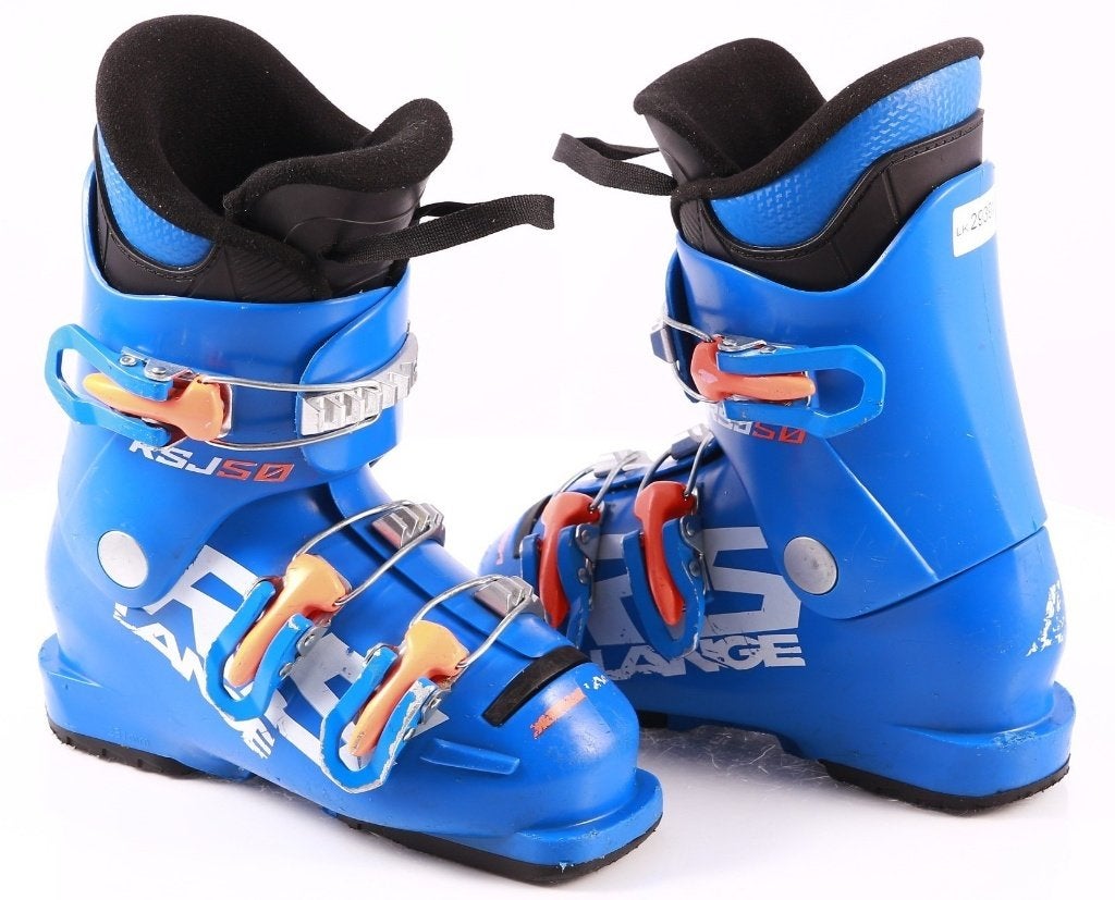 29 31 32 EU kinder skischoenen LANGE RSJ 50, Overige merken, Gebruikt, Verzenden, 100 tot 140 cm