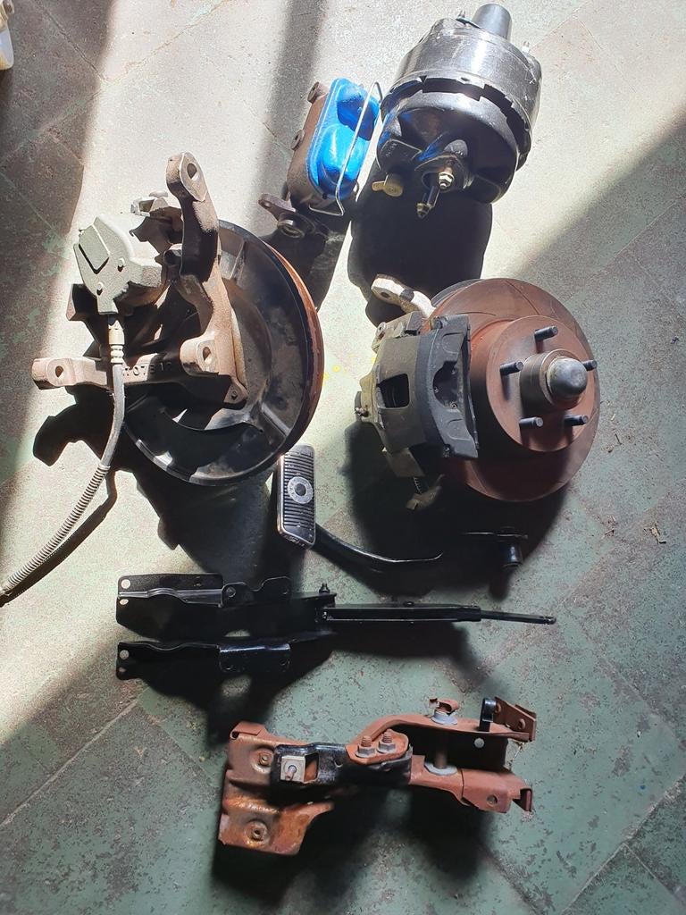 Complete set schijfremmen en toebehoren Ford USA oldtimer, Auto-onderdelen, Remmen en Aandrijving, Ford USA, Gereviseerd, Ophalen