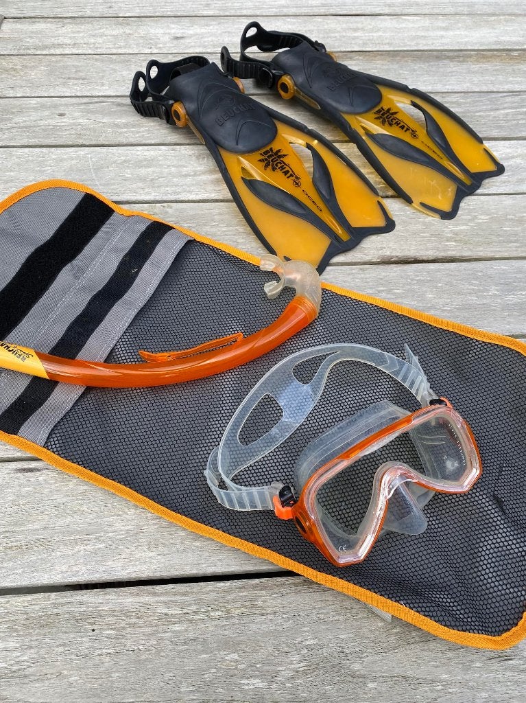 Beuchat junior snorkelset, Ophalen, Gebruikt, Snorkelset