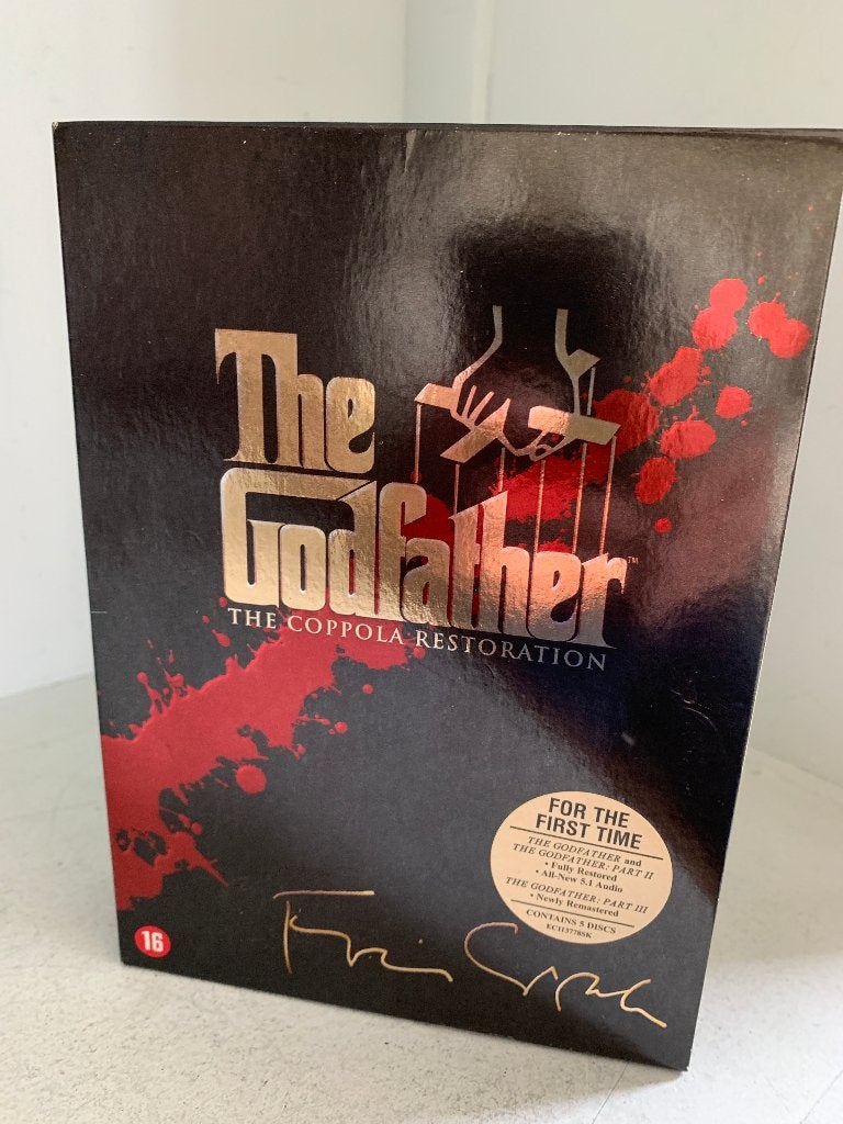 The Godfather Coppola Restoration Boxset DVD, Vanaf 16 jaar, Ophalen of Verzenden, Zo goed als nieuw, Maffia en Misdaad