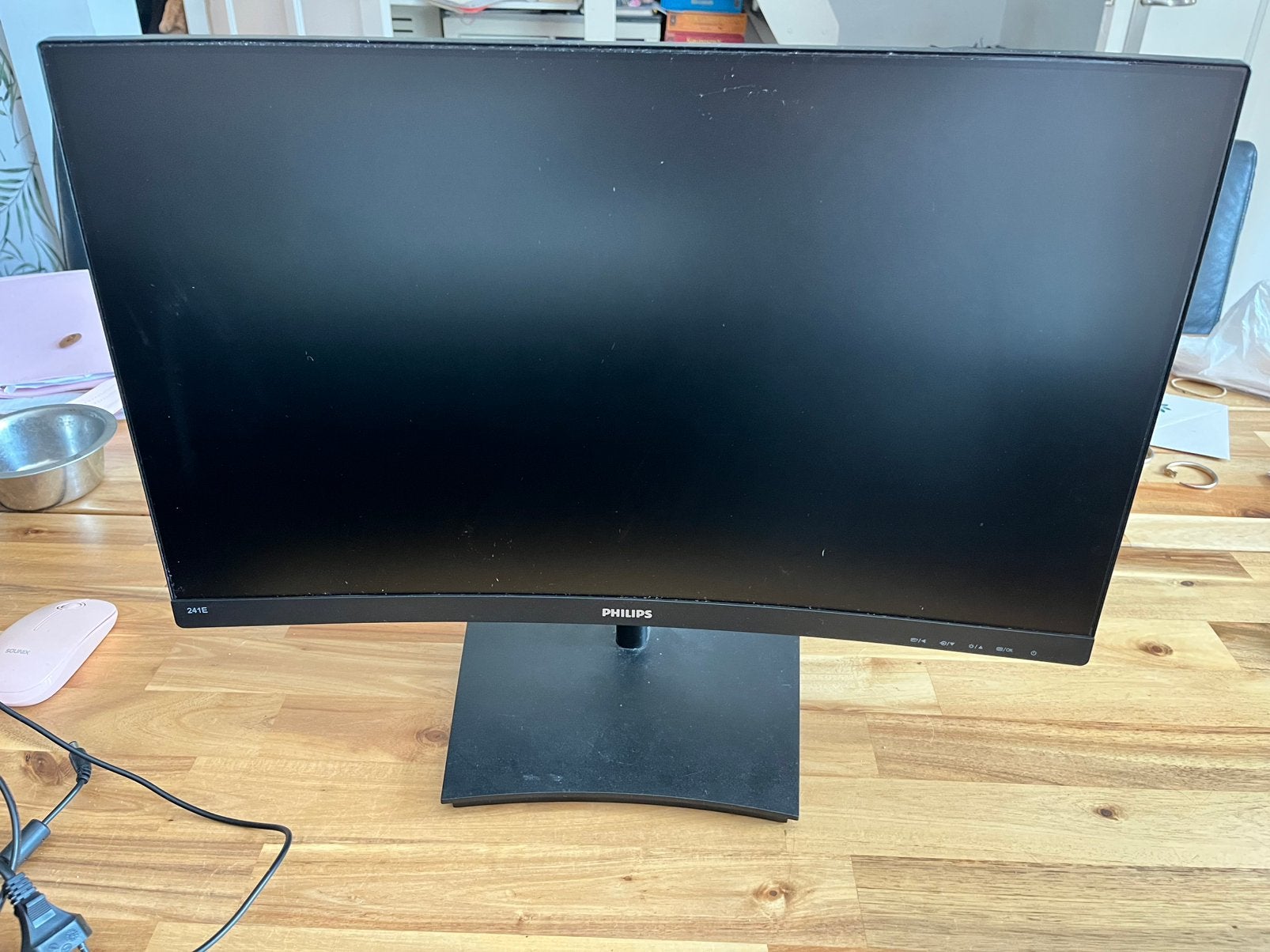 Philips Curved Monitor 24 inch (75Hz), Computers en Software, Monitoren, Ophalen, IPS, Curved, Full HD