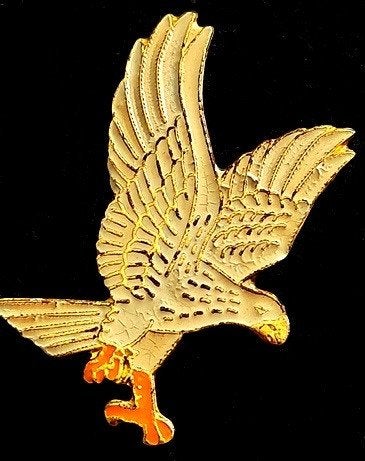 Zeearend pin- gelakte uitvoering, Verzenden, Nieuw, Dier of Natuur, Speldje of Pin