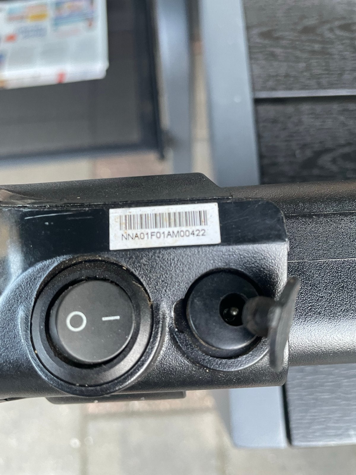 E-bike accu met achterlicht en, Fietsen en Brommers, Ophalen, Gebruikt