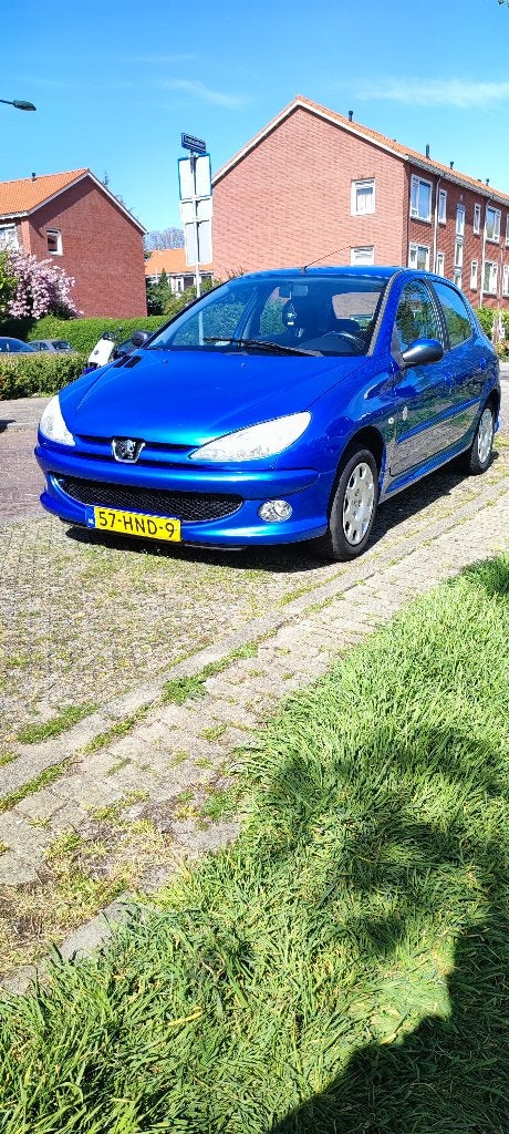 Peugeot 206 1.4 5D 2009 Blauw, Voorwielaandrijving, 31 €/maand, 4 cilinders, Blauw