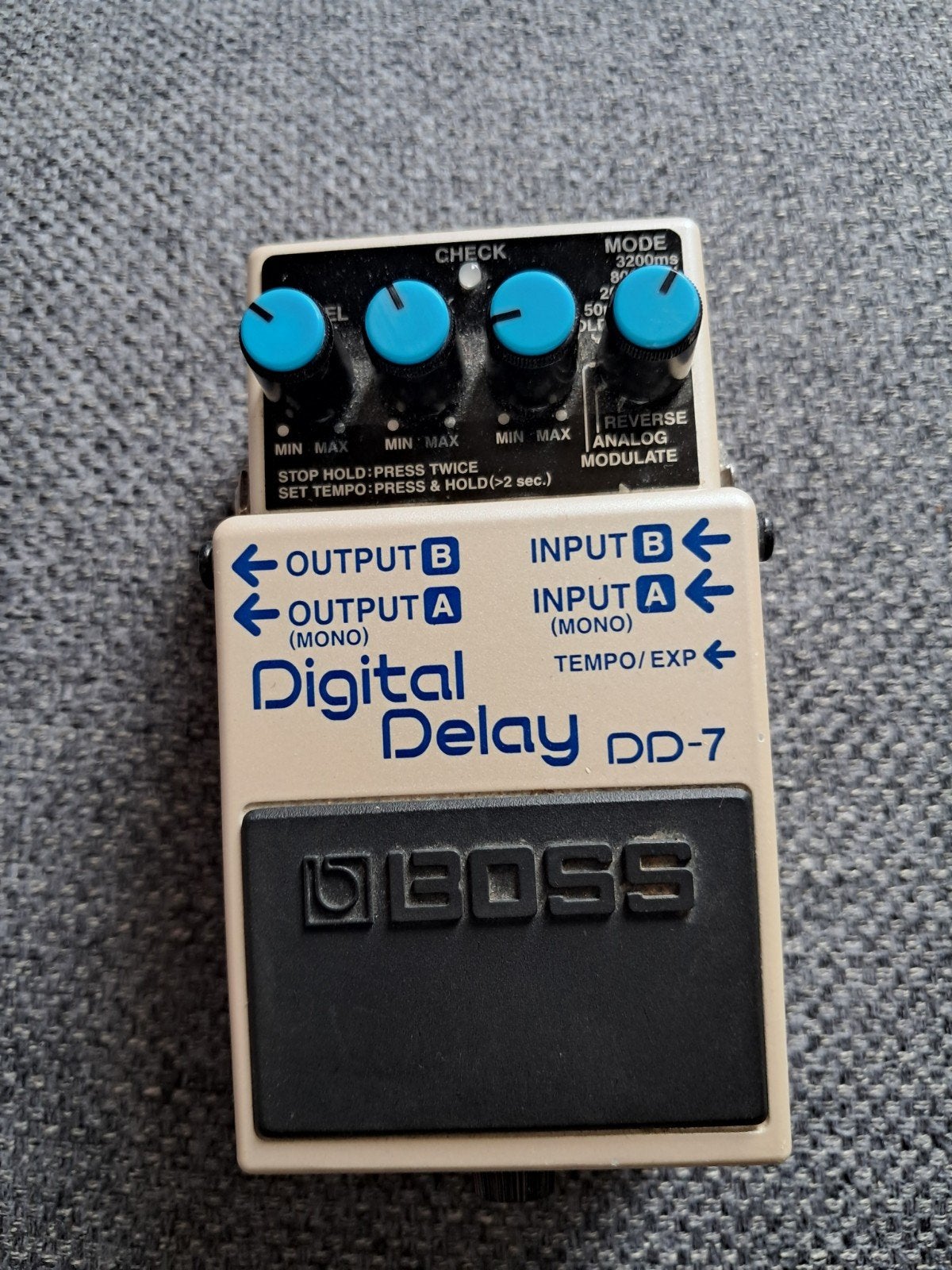 Boss DD-7 Delay pedaal, Muziek en Instrumenten, Effecten, Ophalen of Verzenden, Zo goed als nieuw