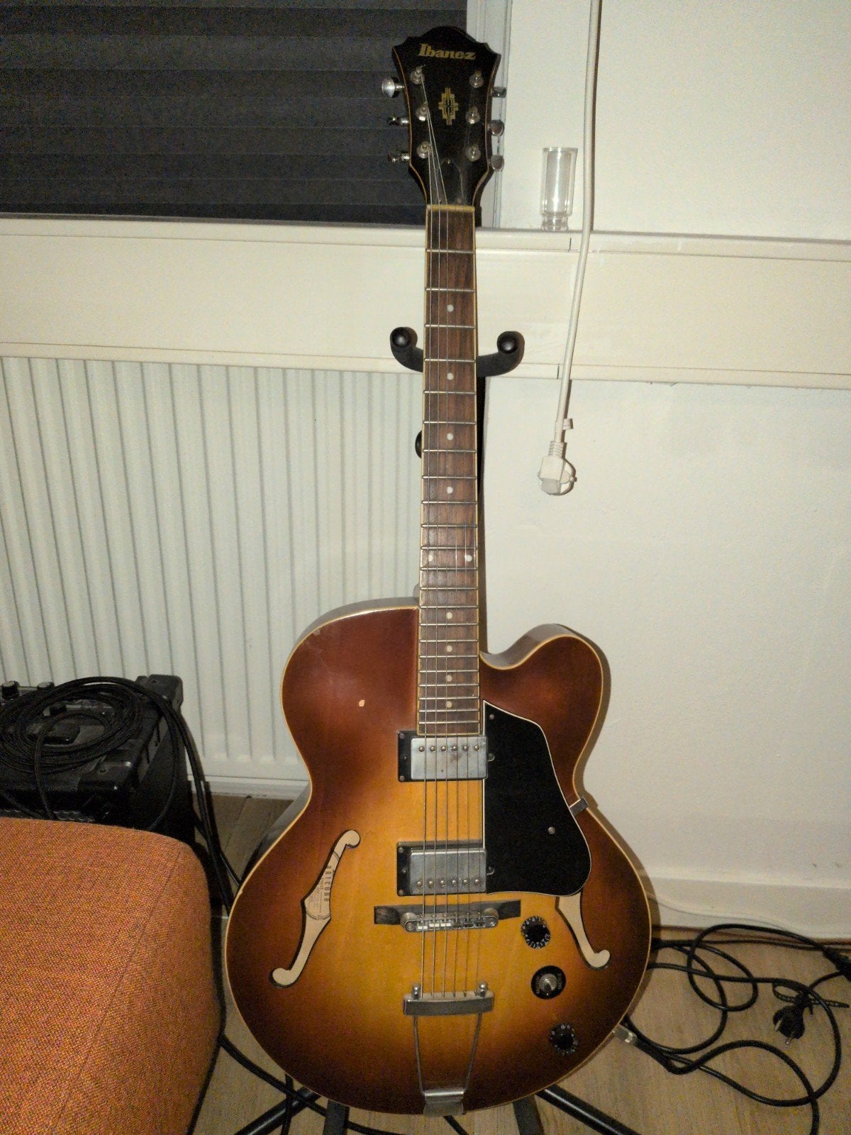 Ibanez AF55-ABF-12-01 Hollow Body Jazzgitaar, Ophalen, Gebruikt, Hollow body, Ibanez