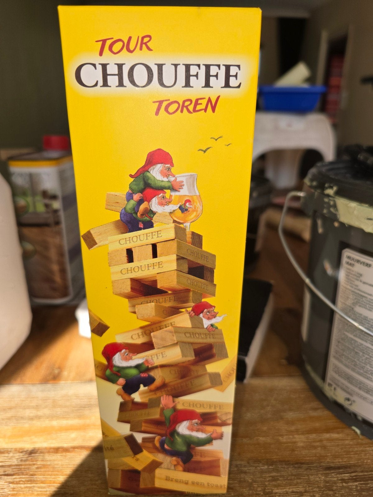 Tour Chouffe Toren - Nieuw Jenga-achtig spel, Hobby en Vrije tijd, Ophalen of Verzenden, Nieuw