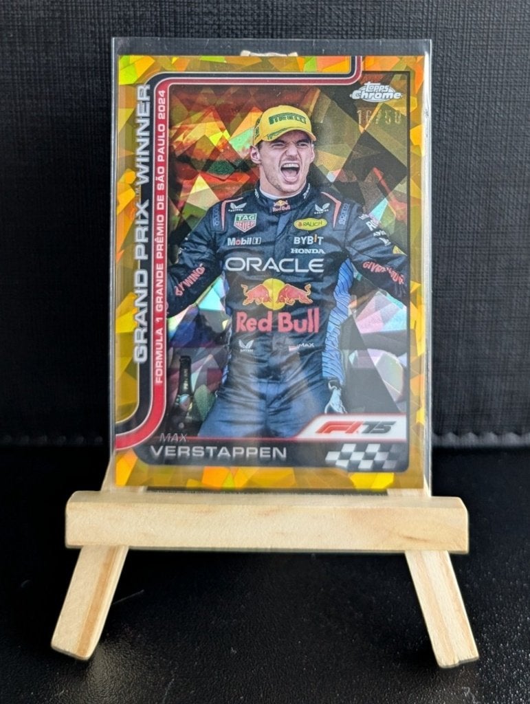 2025 topps  f1 max verstappen  /50, Hobby en Vrije tijd, Stickers en Plaatjes, Ophalen of Verzenden, Zo goed als nieuw, Plaatje