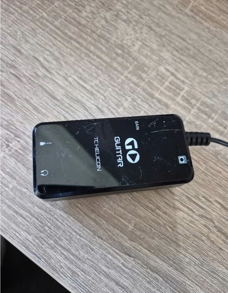 TC Helicon GO GUITAR, Ophalen of Verzenden, Gebruikt