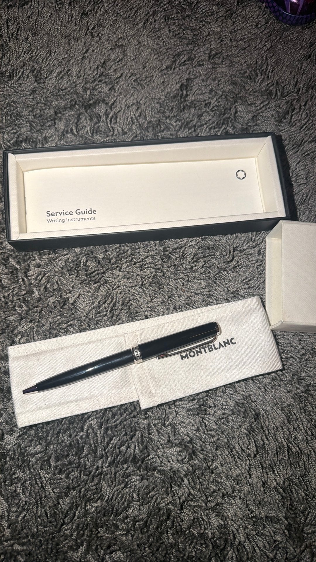 Montblanc pen zonder vulling, Ophalen, Zo goed als nieuw, Balpen, Mont Blanc
