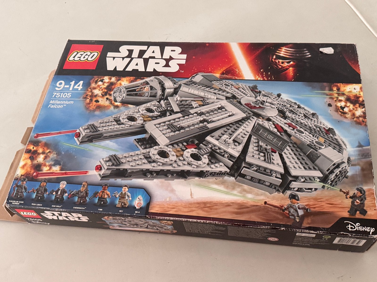 Lego star wars millenium Falcon, Kinderen en Baby's, Speelgoed | Duplo en Lego, Ophalen, Zo goed als nieuw