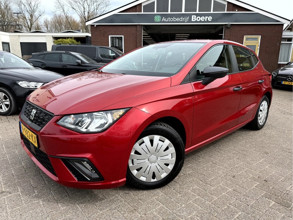 SEAT Ibiza 1.0 MPI Reference Airco, Stoelverwarming, Cruise, Auto's, Seat, Stof, Euro 6, 540 kg, 82 pk