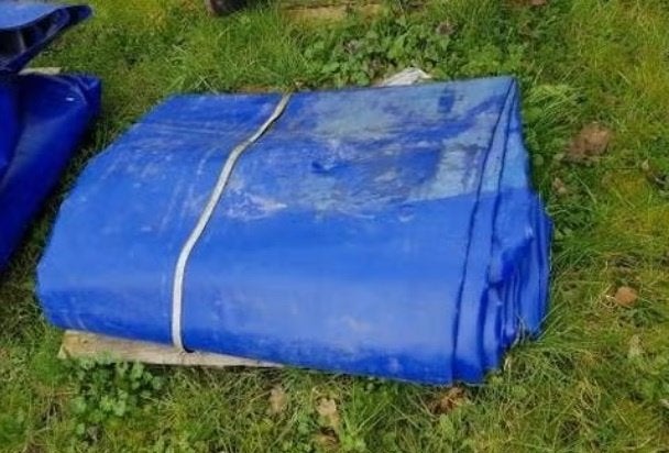 vrachtwagenzeil 10x13.5 meter 900gr, Ophalen, Nieuw, 15 m² of meer, Zeil