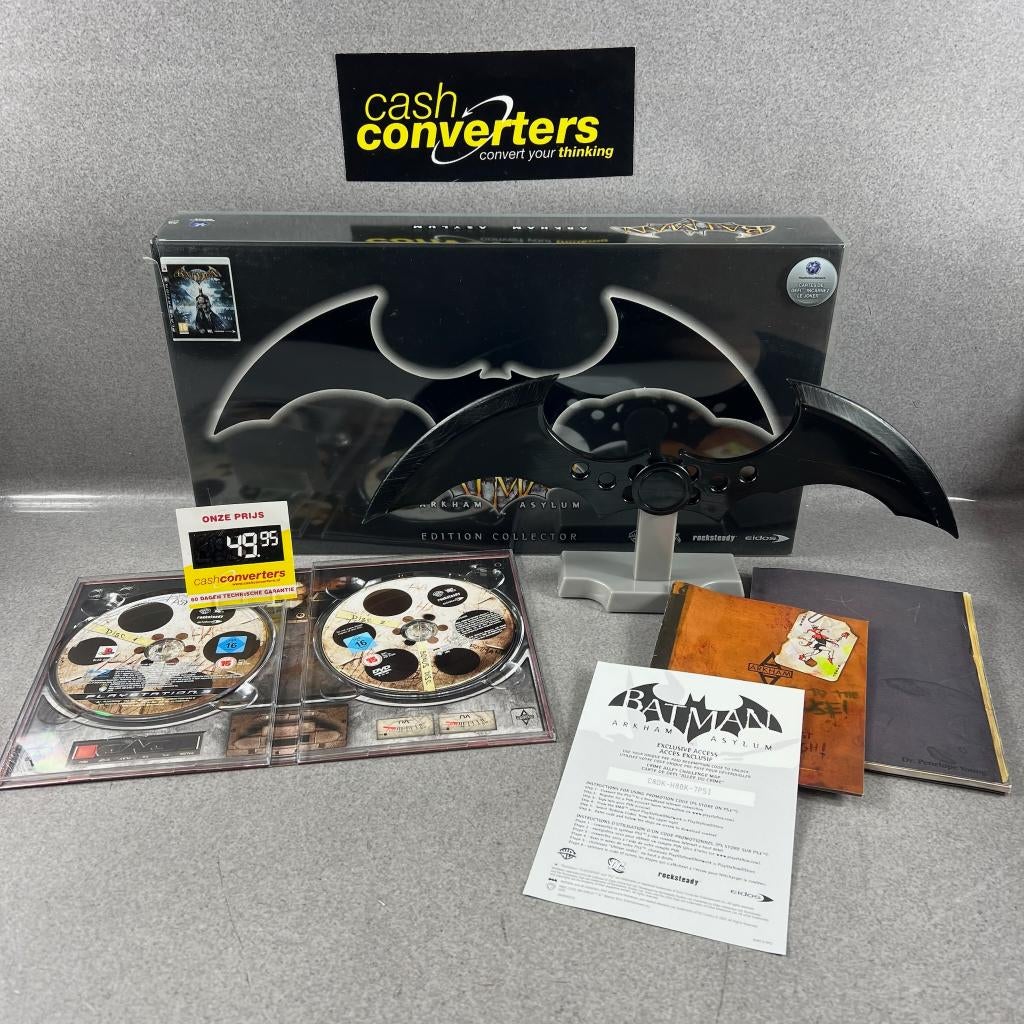 PS3 Batman Arkham Asylum Edition Collector | doos | 408141, Spelcomputers en Games, Online, Gebruikt, 1 speler, Racen en Vliegen