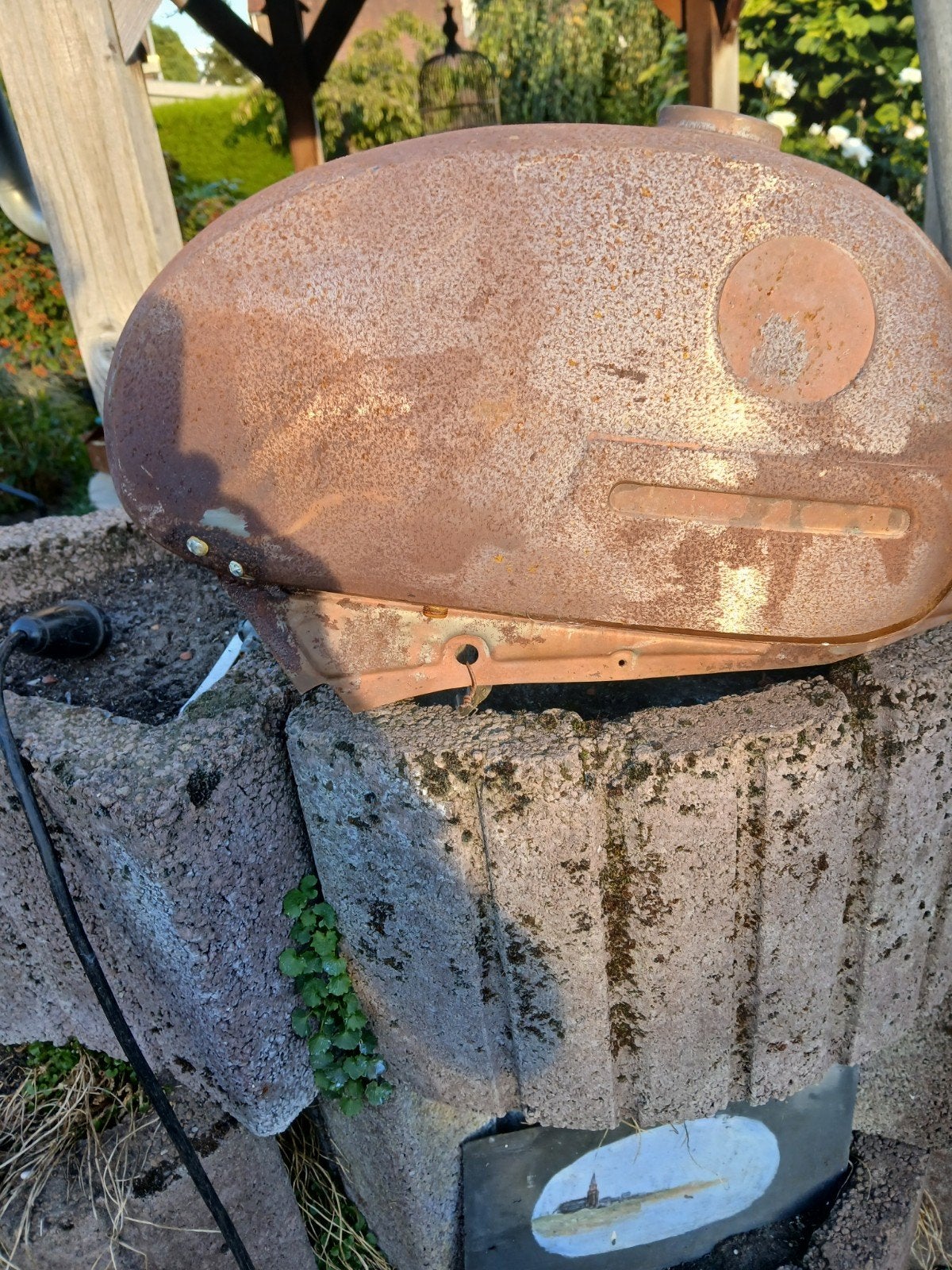 druppeltank dubbel logo, Ophalen of Verzenden