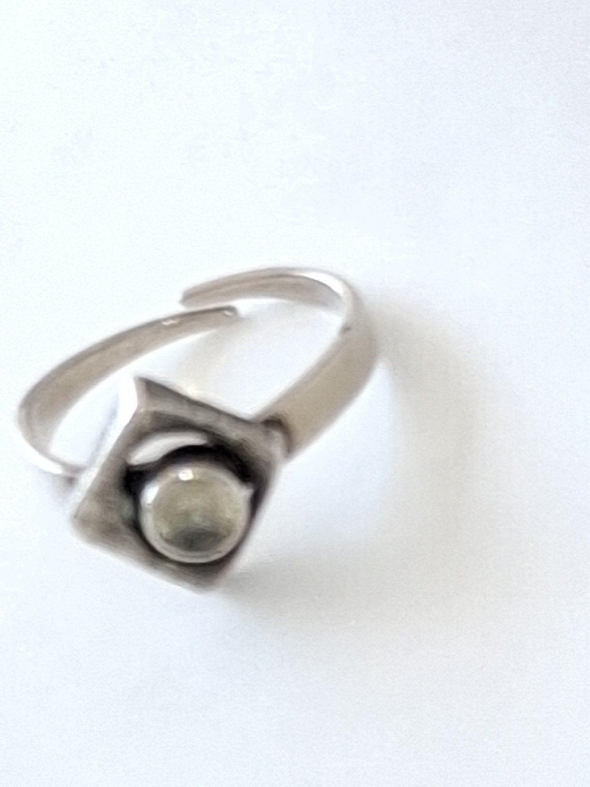 Karl Laine Finland zilveren ring verstelbaar, Verzenden, Zilver, Zilver, Dame