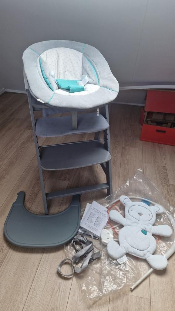 Hauck Alpha Bouncer 2-in-1 wipstoel kinderstoel, Ophalen of Verzenden, Zo goed als nieuw, Meegroeistoel, Gordel(s)