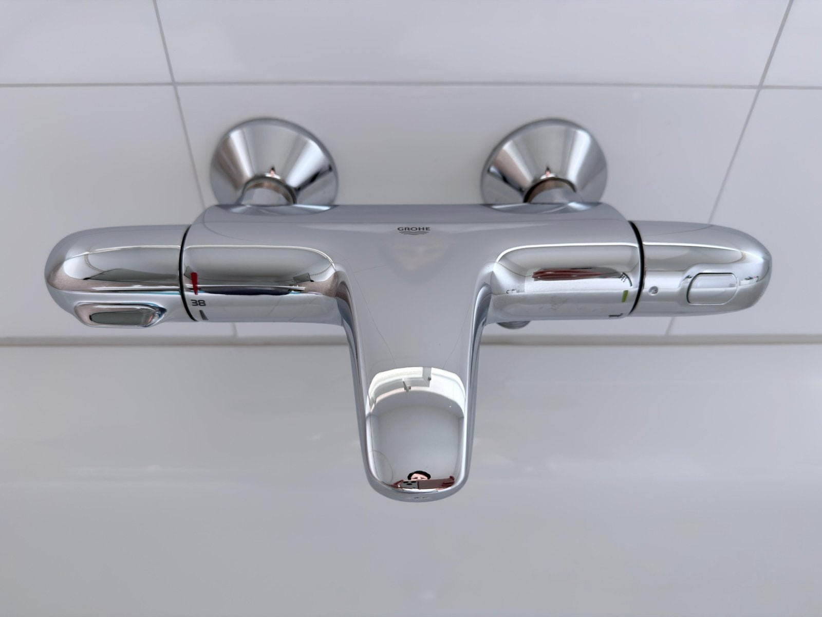 Grohe Douchekraan Chroom, Ophalen of Verzenden, Gebruikt, Chroom, Douche