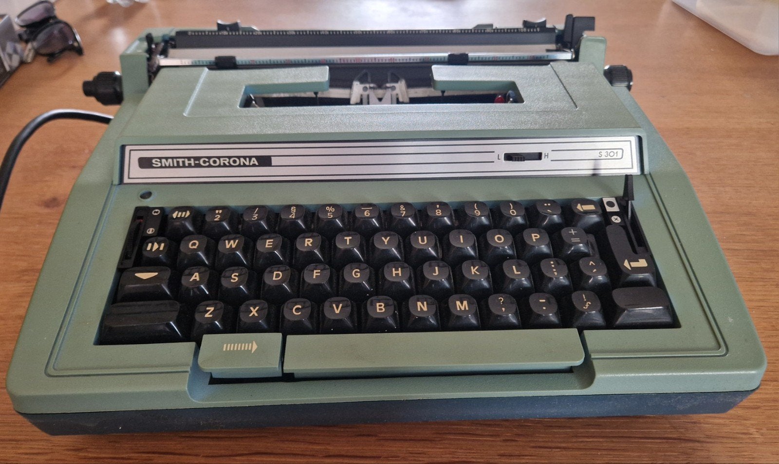 Elektronische typemachine, Ophalen
