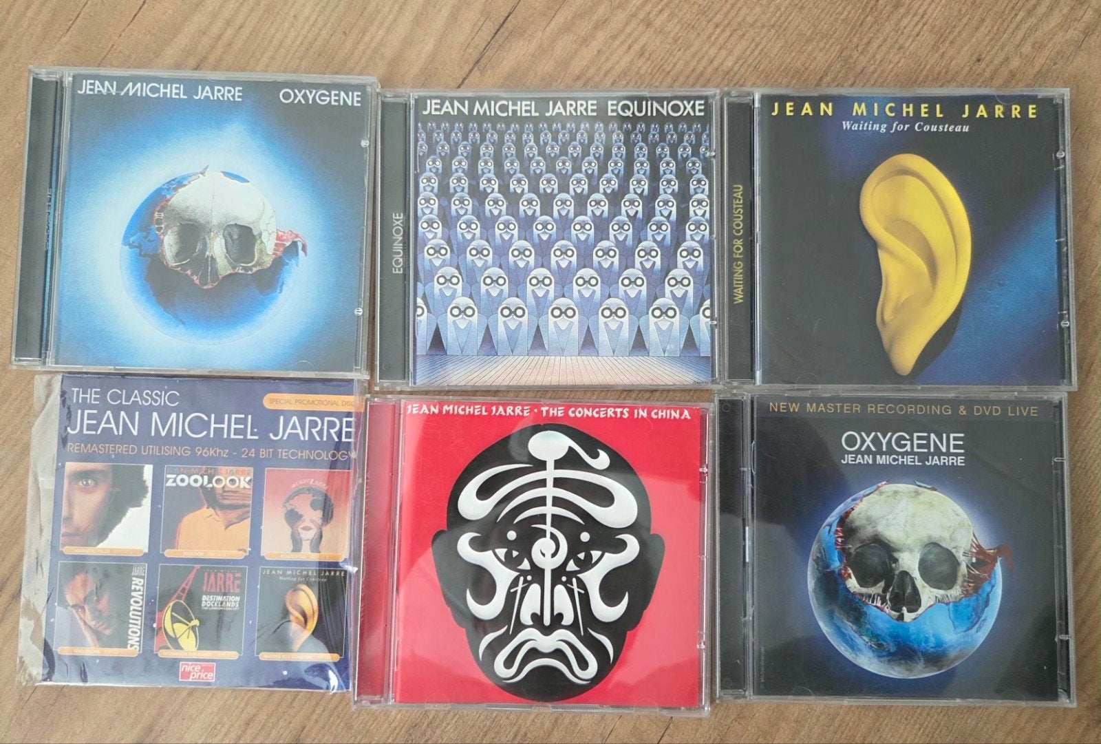 Jean Michel Jarre - 24 bit Remastered CD's, Ophalen of Verzenden, Nieuw in verpakking, Remastered