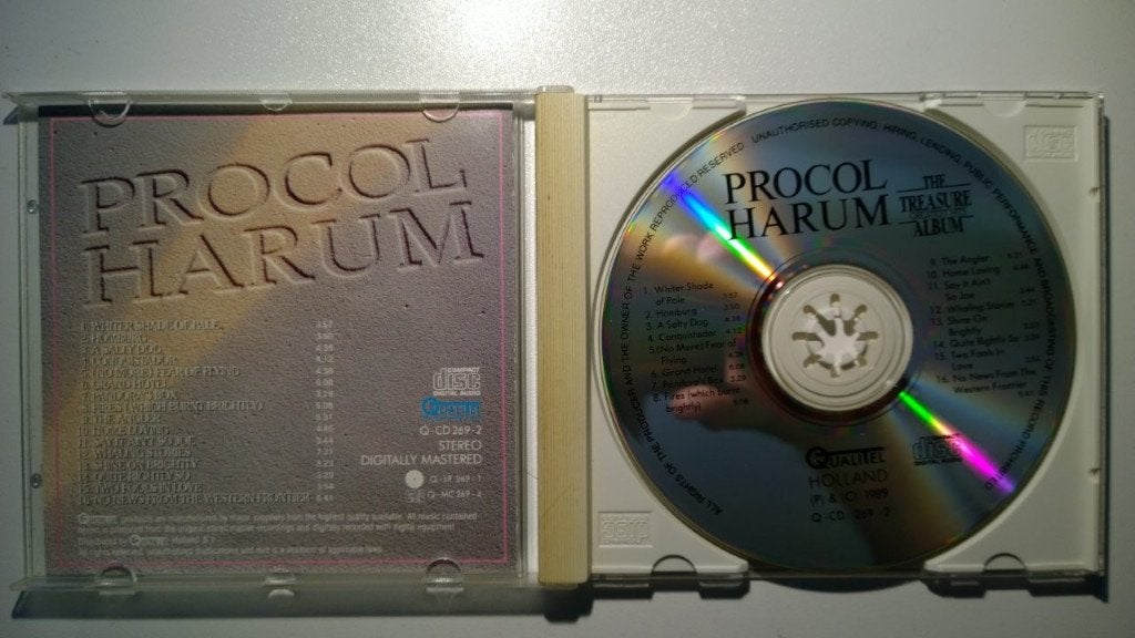 Procol Harum - The Treasure Album Greatest Hits, Ophalen of Verzenden, Zo goed als nieuw, Poprock, Album