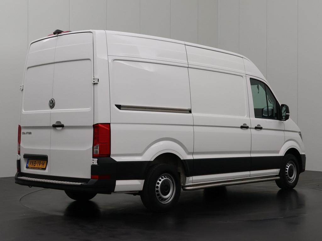 Volkswagen Crafter 2.0TDI 140PK DSG Automaat L3H3 | Navigati, Auto's, Bestelauto's, Stof, Gebruikt, Euro 6, 4 cilinders